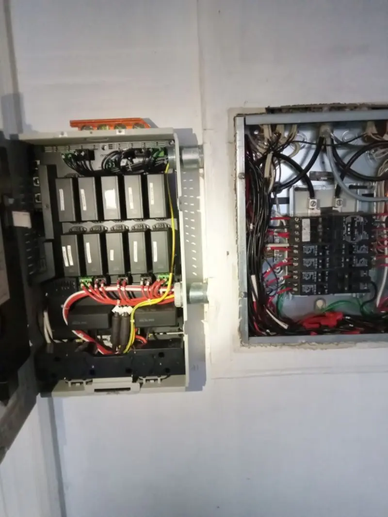 Electrical panel upgrade completed for Commercial Electrician Services in Eau Claire